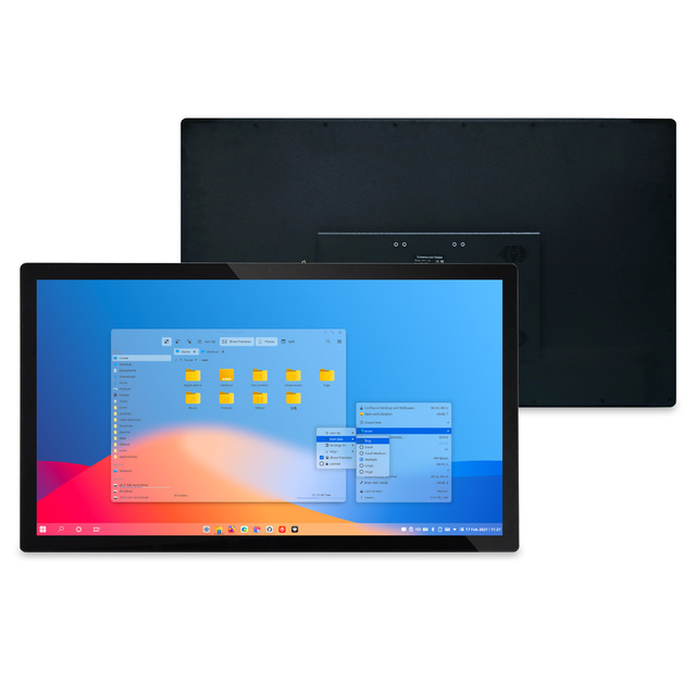 27" 32" Vehicle Touch Screen Dashboard Navigation System Battlefield Communication Rugged Display