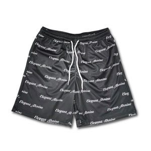 Pantalones cortos deportivos de baloncesto de talla grande por sublimación al por mayor, pantalones cortos de diseño retro de baloncesto americano, pantalones cortos de equipo de baloncesto para hombre - Product Image 2