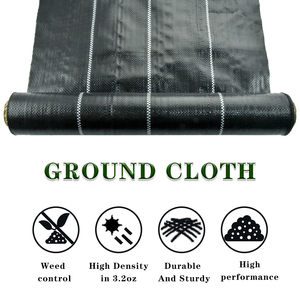 Hot Sale Manufacture 100m Weed Block Fabric Black Plastic Ground Cover on Garden Seedlings - Product Image 1