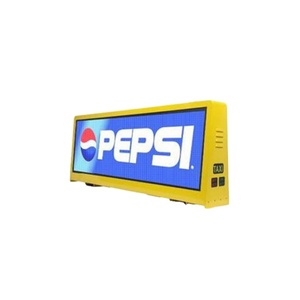 P3 ngoài trời đôi mặt <span class=keywords><strong>LED</strong></span> hiển thị 960x360cm 3 mét Pixel pitch Hot Bán taxi quảng cáo hàng đầu Roof Đăng Màn hình OEM/kỹ thuật số - Product Image 5