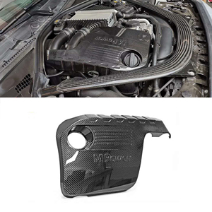 カーボンエンジンカバー F80 F82 F83 M3 M4 カーボンエンジンカバー交換タイプ 2014-2018 - Product Image 1