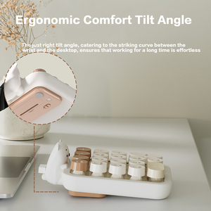 Ergonomic Portable Plastic USB 3.0 Numeric Keypad Plug and Play <b>Wireless</b> Detachable <b>Mini</b> Number <b>Keyboard</b> for Bank School Mall - Product Image 4