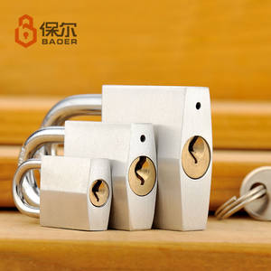 KEEPER AL3200 Buena calidad Demanda activa Cerradura impermeable Cilindro de aluminio y llave de latón Candado DE SEGURIDAD plateado rombal - Product Image 3