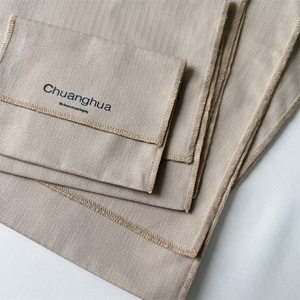 Bolsa de Regalo de Tela Reutilizable con Logotipo Personalizado, Bolsa de Sarga de Algodón con Solapa para Ropa, Zapatos, Bolsos y Cosméticos - Product Image 6