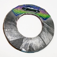 Vente en gros fabricant 2026 Garniture de bas de caisse en PVC chromé BHAD 4-30mm, Protection latérale auto-adhésive