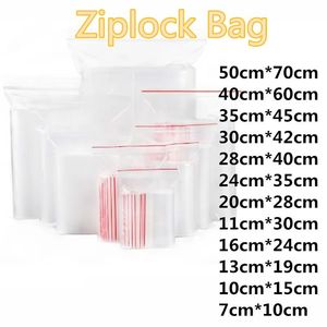 Factory Custom Self Sealing <strong>Zip</strong> Lock <strong>Bag</strong> Logo Clear 2MIL Poly <strong>Bag</strong> <strong>Small</strong> Transparent Print LDPE Reclosable Ziplock Plastic <strong>Bags</strong> - Product Image 2