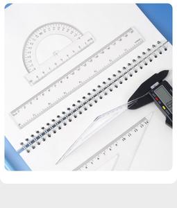 <span class=keywords><strong>Regla</strong></span> Recta Transparente de Plástico Promocional de 30 cm para Estudiantes, Impresión a Doble Cara, <span class=keywords><strong>Regla</strong></span> <span class=keywords><strong>en</strong></span> Pulgadas y <span class=keywords><strong>Centímetros</strong></span> - Product Image 6