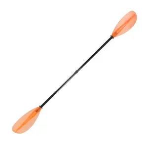 Transparent Kayak Paddle Fiberglass Paddle Shaft PC Blade Clear Kayak Paddle