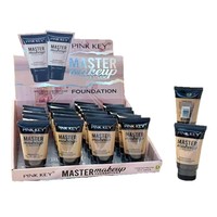 Promo Panas Multi 4 Warna Krim BB Cair Foundation Full Coverage Concealer Tahan Lama Melembapkan Mencerahkan Mengontrol Minyak