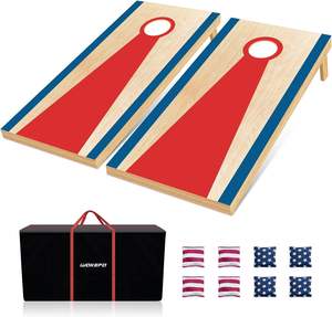 Jeux de <span class=keywords><strong>Cornhole</strong></span> portables GoSports, choisissez des planches de 4*2 pieds ou 3*2 pieds, comprenant 8 sacs de haricots et les règles du jeu, vente chaude - Product Image 5