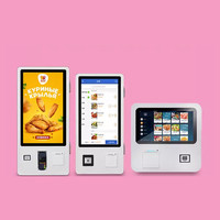 Terminal de point de vente mural à écran tactile capacitif, borne de commande et de paiement en libre-service avec fonction SDK