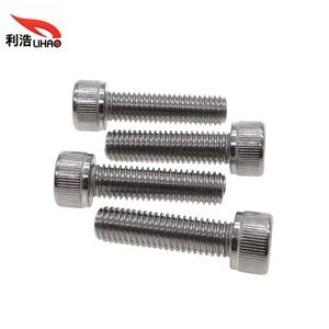 Vis à tête hexagonale en acier au carbone DIN912 avec moletage, filetage métrique, classe 4.8-12.9 - Product Image 2