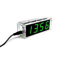 Kit d'horloge numérique DIY DIY, affichage de la date et de la semaine, alarme de température DS1302, projet de soudure, apprentissage pratique, soudure, kit électronique