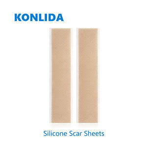 सर्जिकल ड्रेसिंग बर्न और स्क्रॉल्ड निशान की मरम्मत पैच सिलिकॉन निशान शीट - Product Image 5
