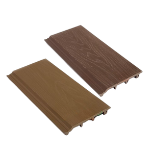 Waterproof Fireproof WPC Wall Panels Outdoor Cladding Classic <b>Fluted</b> Exterior Decorative Panels Made in Vietnam Factory Supplier - Product Image 1
