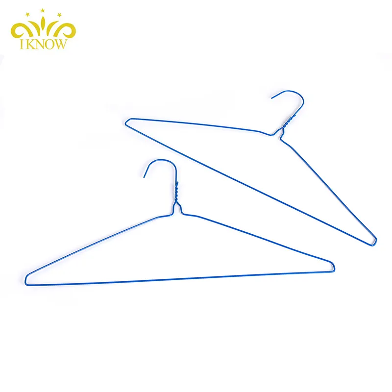 White hangers in bulk