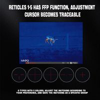 Optique de vision nocturne NNPO TRS-335L, objectif 35 mm, grossissement 4x, alliage d'aluminium aéronautique multi-couches, durable, utilisation en extérieur, anti-recul