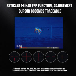 NNPO TRS-335L <span class=keywords><strong>Vision</strong></span> Nocturne Optique 35mm Objectif 4x Grossissement Multi-Coated Aviation Alliage d'Aluminium Durable Utilisation Extérieure Recul - Product Image 3