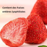 Groothandel Populaire Fruit Compound Chocolade Snacks Matcha Chocolade Gefreeze-droogde Hele Aardbeien