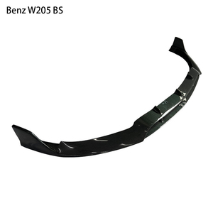 Pour Classe C W205 4DR Style Lèvre avant en fibre de carbone 2015-2021 - Product Image 4