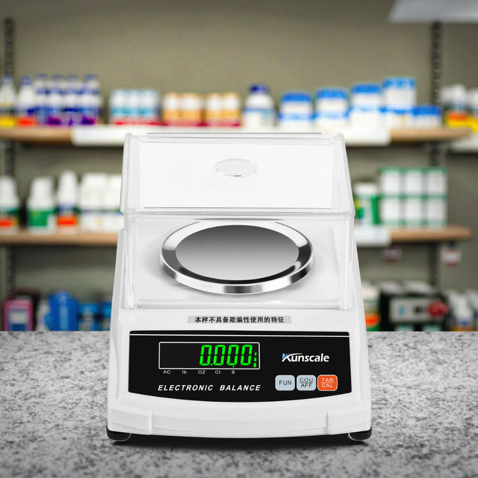 Lab Scale 0.001g 100-500g High Precision Electronic Analytical Balance ...