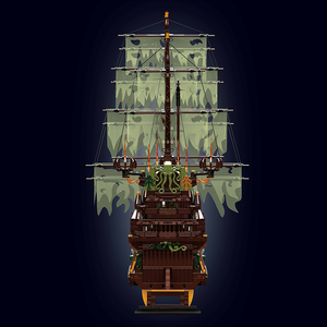 Mould King 13197 Dutchman Voilier Block Kits Modèle MOC Set pour <span class=keywords><strong>Construire</strong></span> des Collections Amateurs Blocs de Construction pour Enfants Adultes - Product Image 3