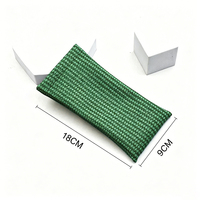 Étuis d'emballage de lunettes en cuir à motif tissé personnalisé pochettes d'organisation de lunettes de soleil avec chiffon de nettoyage