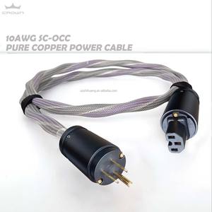 Hi-End accufase ac/us สายไฟ HIFI 5N OCC พร้อมปลั๊ก EU สำหรับเครื่องขยายเสียงซีดีเครื่องเล่นดีวีดีและจอมอนิเตอร์ - Product Image 2