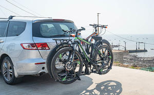 Estante de Metal para bicicleta, plataforma plegable con enganche de estilo Universal, montado en el coche - Product Image 5