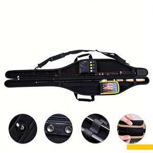 Estuche Rígido Impermeable para Cañas de Pescar de 46cm-155cm, Mochila de Pesca Aislada de 30L con Bolsa para Señuelos, para Pesca con Cebo al Aire Libre - Product Image 3