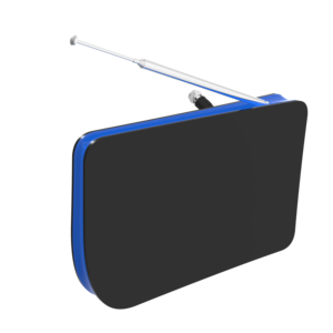 Antena de TV HD para Interiores, Antena de TV Digital de Largo Alcance, Alta Ganancia, DVB-T - Product Image 1