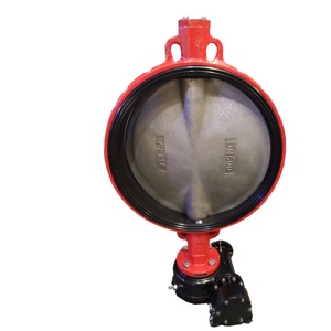 Dn600 pn10 wafer שסתום פרפר עם תיבת הילוכים - Product Image 1