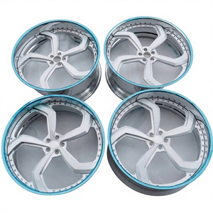 Cerchi Forgiati Personalizzati a Due Pezzi con Bordo Profondo, 20 22 24 26 28 Pollici, <span class=keywords><strong>5</strong></span> Razze in Lega di Alluminio per Chevrolet - Product Image 4