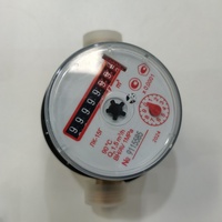 Medidor de agua de chorro único de cuerpo de latón para suministro de agua municipal Medidor de agua duradero a prueba de heladas para instalación de clima frío
