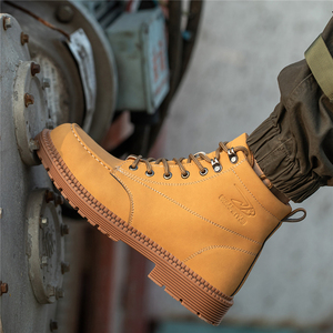 Fashionable S3 Customized LOGO <strong>Safty</strong> <strong>Boots</strong> <strong>Waterproof</strong> Stab Proof Anti-smashing Unisex Working Safety <strong>Boots</strong> - Product Image 6