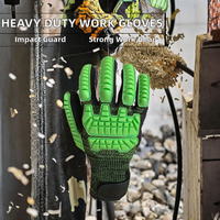 Gants de sécurité anti-vibrations et anti-chocs pour mécaniciens et outils électriques (vente en gros)
