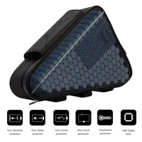 Batterie Triangulaire Haute Puissance 2000W-5000W – Personnalisée 48V-72V 20Ah-45Ah Compatible avec Vélos Électriques