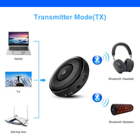 Bluetooth 5.0 Zender En Ontvanger, 3-In-1 Draadloze Bluetooth Adapter, lage Latency Bluetooth Audio Adapter Voor Tv, Auto