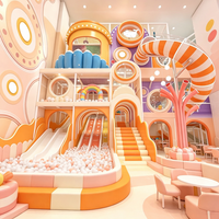 HELLO CAT Nouvelle Conception Personnalisée Aire de Jeux Commerciale pour Enfants, Ensemble de Jeux Souples pour Fêtes d'Enfants, Équipement de Jeux Intérieur