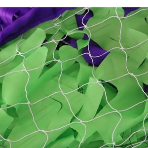 <span class=keywords><strong>Filet</strong></span> de <span class=keywords><strong>camouflage</strong></span> simple couche VANDA en polyester violet et vert, taille personnalisable pour la décoration extérieure - Product Image 6