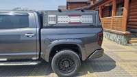Expédition rapide, faible MOQ, couvre-caisse de camion, kit de carrosserie, camionnette, auvent en alliage d'aluminium pour tundra 5,5 pieds 6,5 pieds