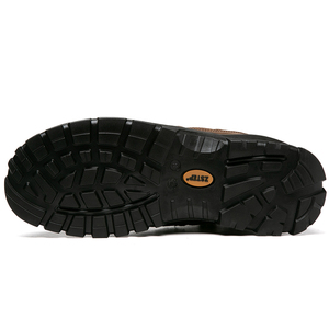 SF25 707 <b>Brown</b> Leather Work <b>Boot</b> Waterproof All Seasons Outdoor High Top <b>Lace</b> up Men Safety - Product Image 5