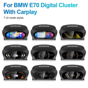 Navihua 12.3Car Lcd Digital Cluster Instrument Auto Carplay Virtual Cockpit <b>Speedometer</b> <b>for</b> BMW X5 E70 2006 2013 Ghost Screen - Product Image 3