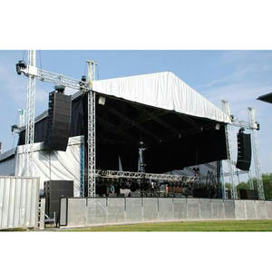 โครงถักอะลูมิเนียมสำหรับงานกลางแจ้งขนาด 300 มม. พร้อมฐาน โครงสร้างครบชุด ขาตั้งไฟ ขาตั้งดีเจ แบบสกรู โครงถักเวที - Product Image 3