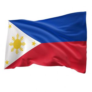 Drapeau de supporter personnalisé 3x5 de haute qualité, tous pays, y compris les Philippines, en tissu polyester et plastique – Prix usine pour l'automobile - Product Image 2