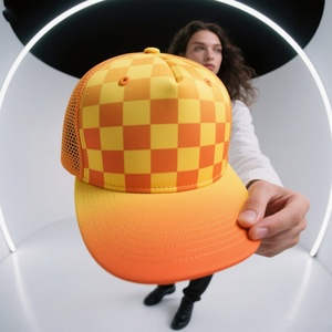 Gorra de Béisbol con Estampado de Periódico Personalizado 100% Poliéster, Gorra Trucker 112, Estilo Deportivo de 5 Paneles - Product Image 2