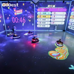Jeux de simulation interactifs de voitures tamponneuses Gooest VR AR MR, installation de jeux de voitures pour les parcs d'attractions intérieurs - Product Image 5