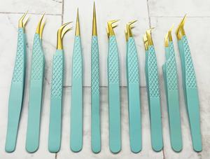 Ensemble de pinces à extensions de cils en gros, fabricant de pinces à cils à marque privée, pinces pour extensions de cils volumineuses - Product Image 6