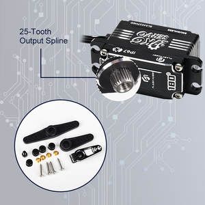 Flash Hobby BLS2927MED 27KG 0.03Detik Servo Brushless Profil Rendah Encoder Magnetik IP Tahan Air Digital untuk Mobil Drift/Robot Kipas - Product Image 4