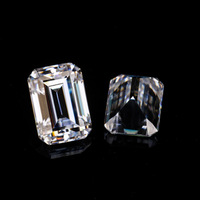 Madonna Gra Certification D E F Couleur Emerald Cut Wholesale Moissanite Loose Moissanite Baguetteb Stones